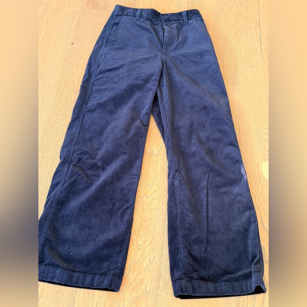 Women’s Uniqlo Navy Corduroy wide leg Pants